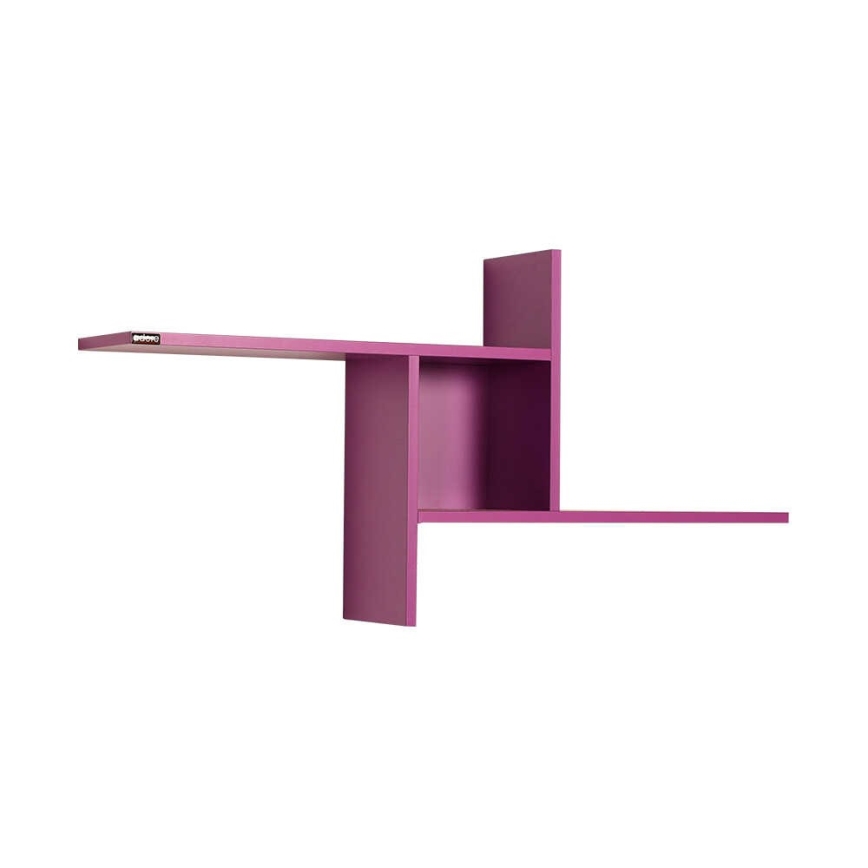 Wandregal 50x100 cm lila