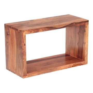 Wandregal GANI 30x50 cm Massivholz/Palisander