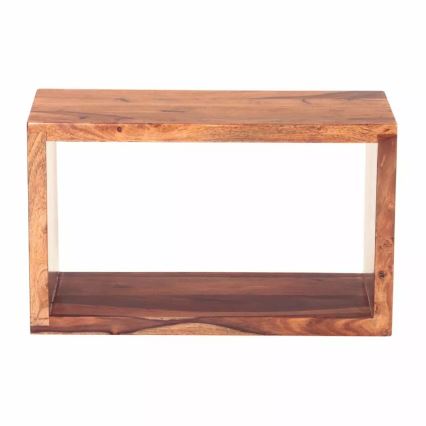 Wandregal GANI 30x50 cm Massivholz/Palisander