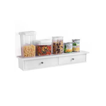 Wandregal mit Fächern SHELFY weiß