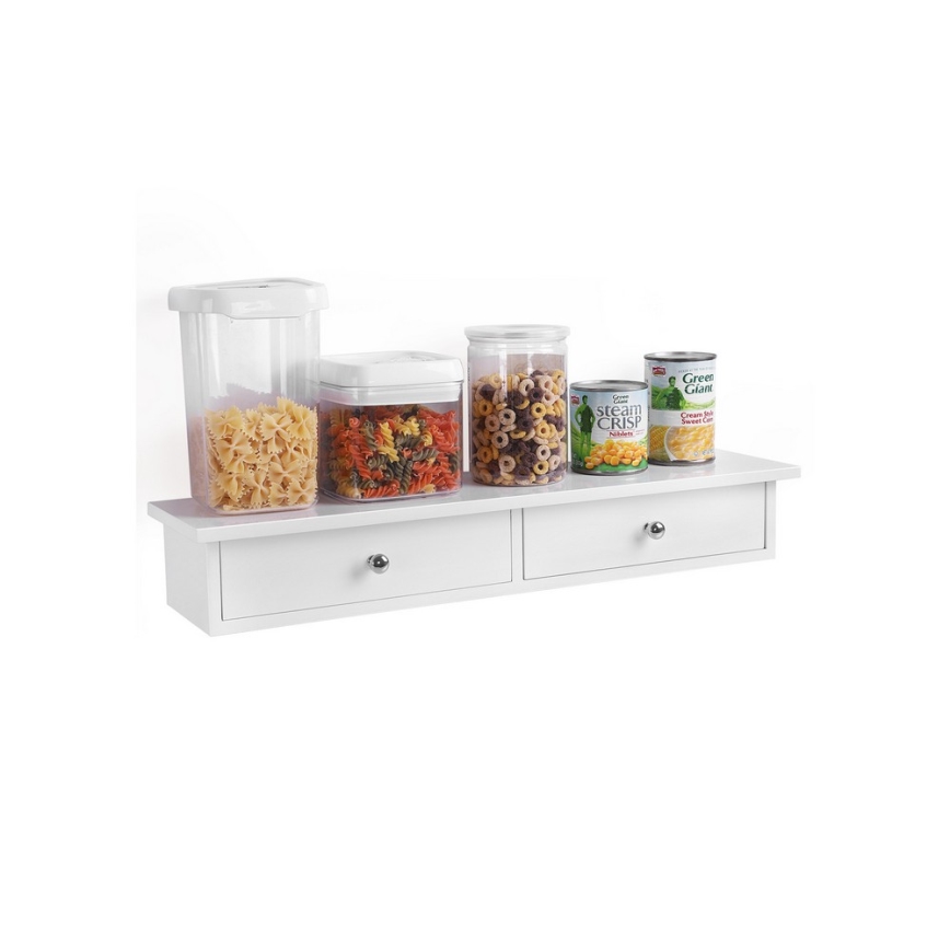 Wandregal mit Fächern SHELFY weiß