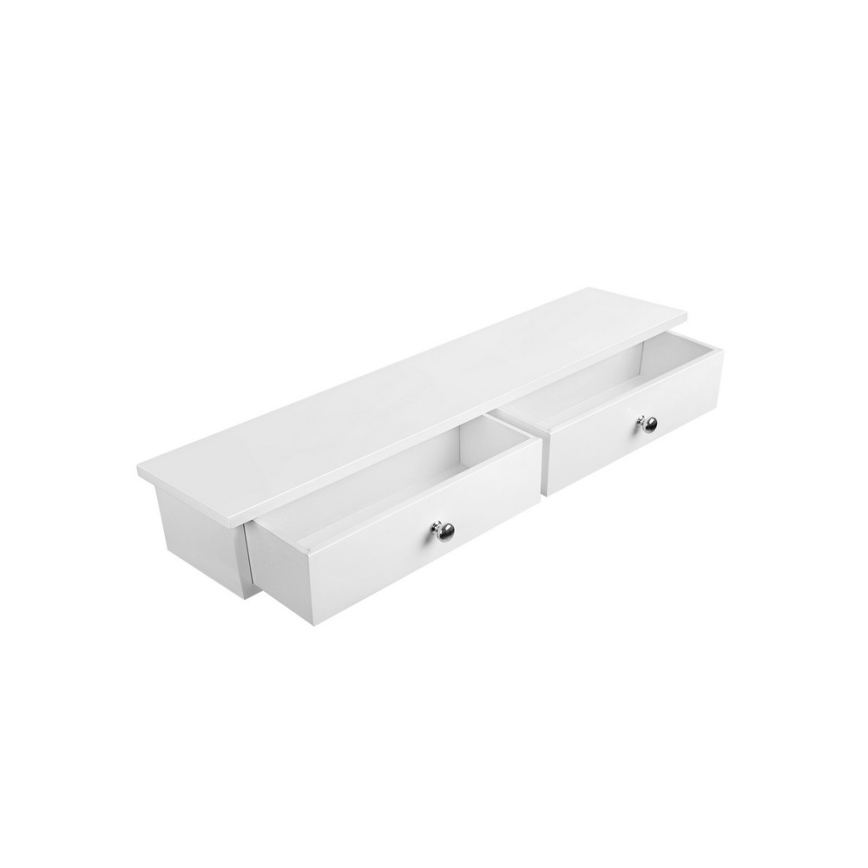 Wandregal mit Fächern SHELFY weiß