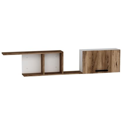 Wandregal NEWRA 35x150 cm braun