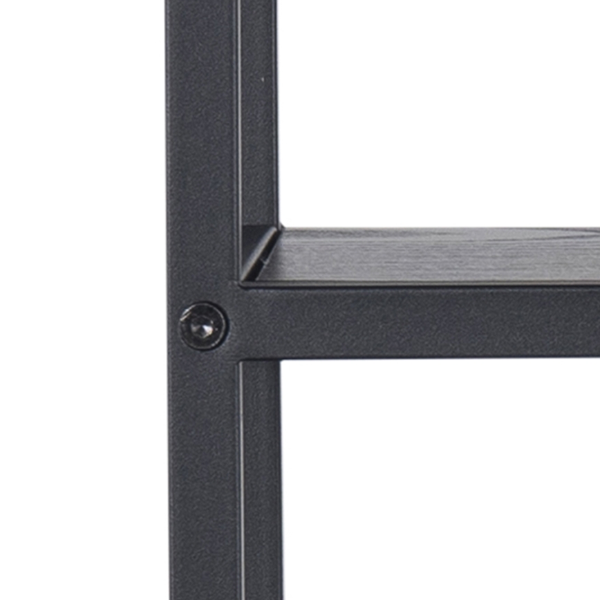 Wandregal SARON 77x77 cm schwarz