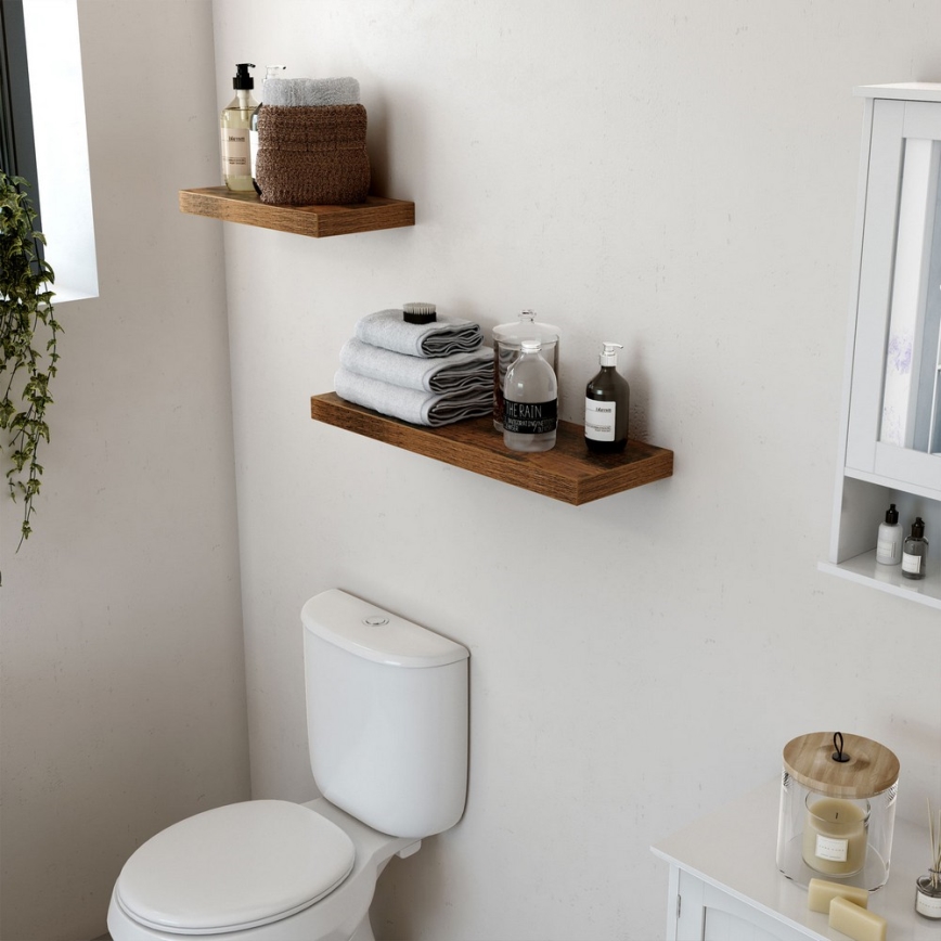 Wandregal SHELFY, braun