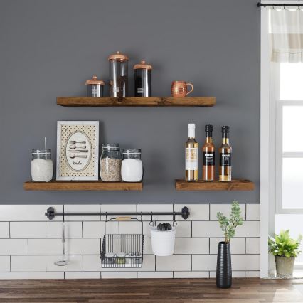 Wandregal SHELFY in Braun