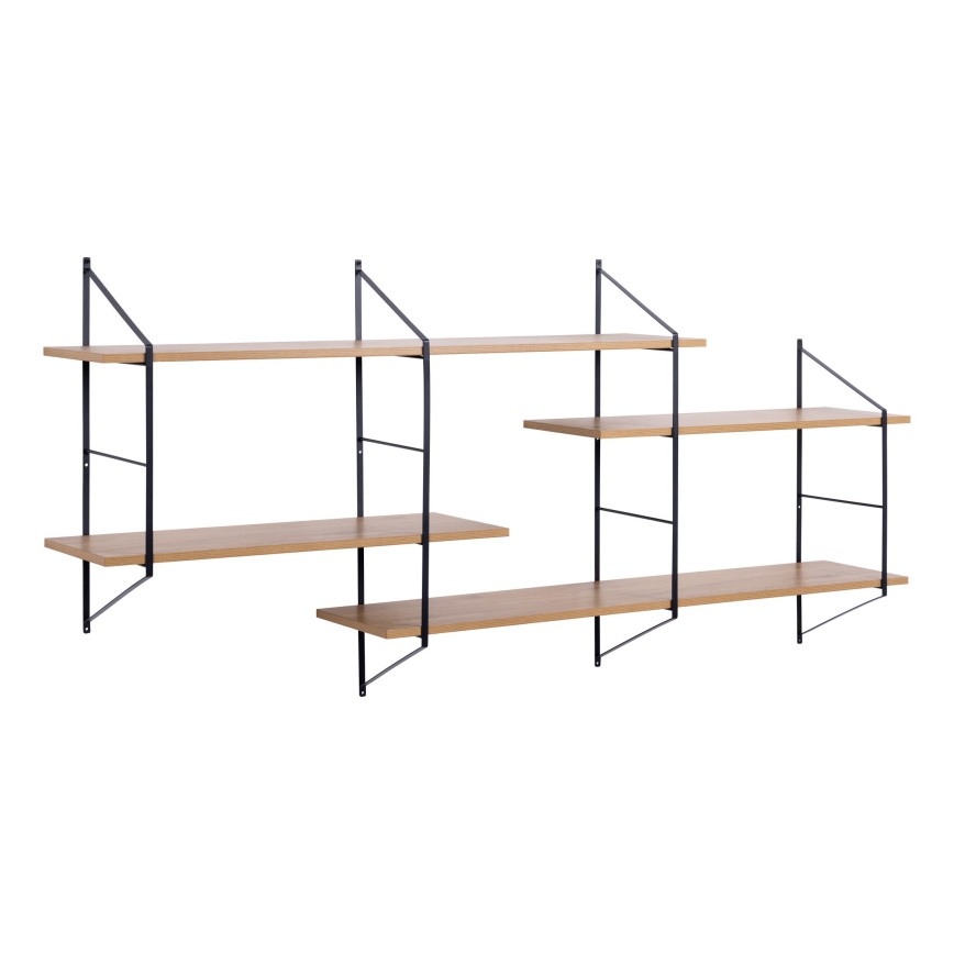 Wandregal TOCO 191x79 cm Eiche