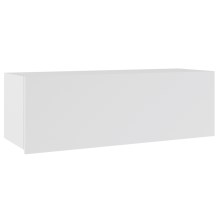 Wandschrank PAVO 35x105 cm weiß