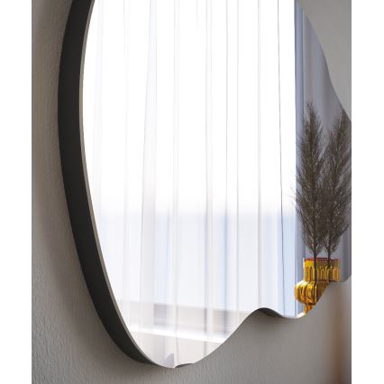 Wandspiegel BABY 72x40 cm schwarz