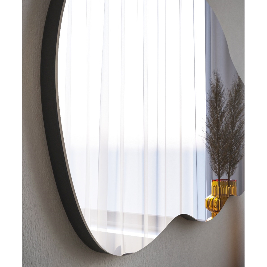 Wandspiegel BABY 72x40 cm schwarz