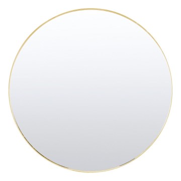 Wandspiegel CHICAGO Ø 80 cm, goldfarben