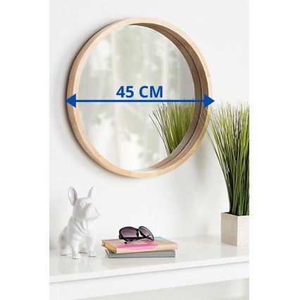 Wandspiegel d 45 cm Kiefer