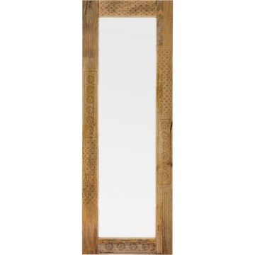 Wandspiegel MANU 170x60 cm Massivholz/Mangobaum