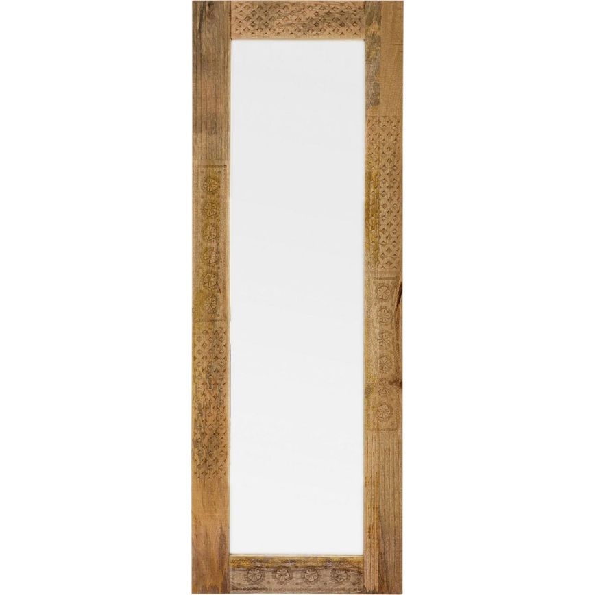 Wandspiegel MANU 170x60 cm Massivholz/Mangobaum