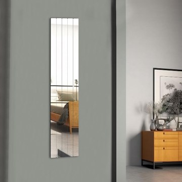 Wandspiegel RECTANGULAR 100x25 cm - 5 parts