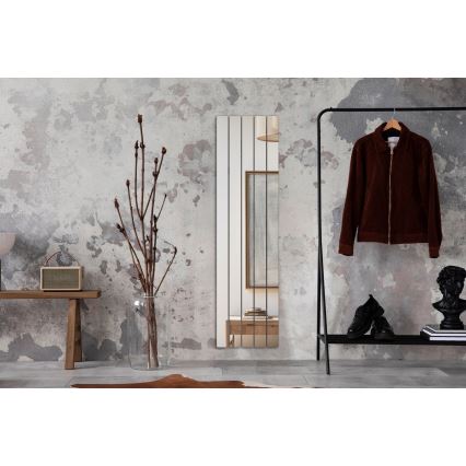 Wandspiegel RECTANGULAR 100x25 cm - 5 parts