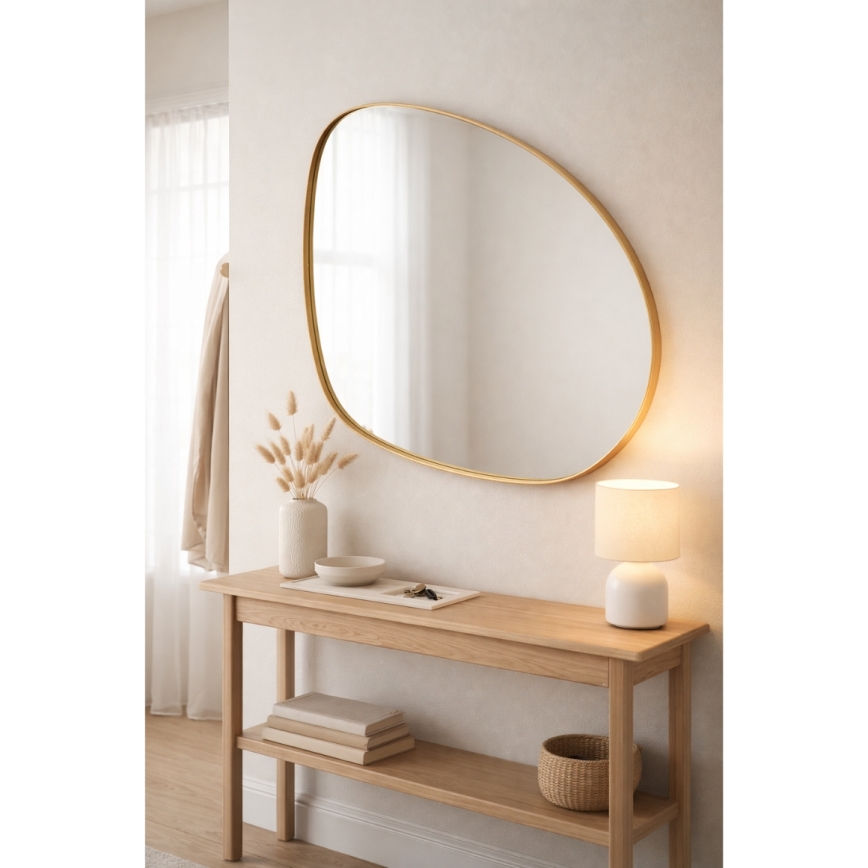 Wandspiegel TAMPA 71x70 cm, goldfarben
