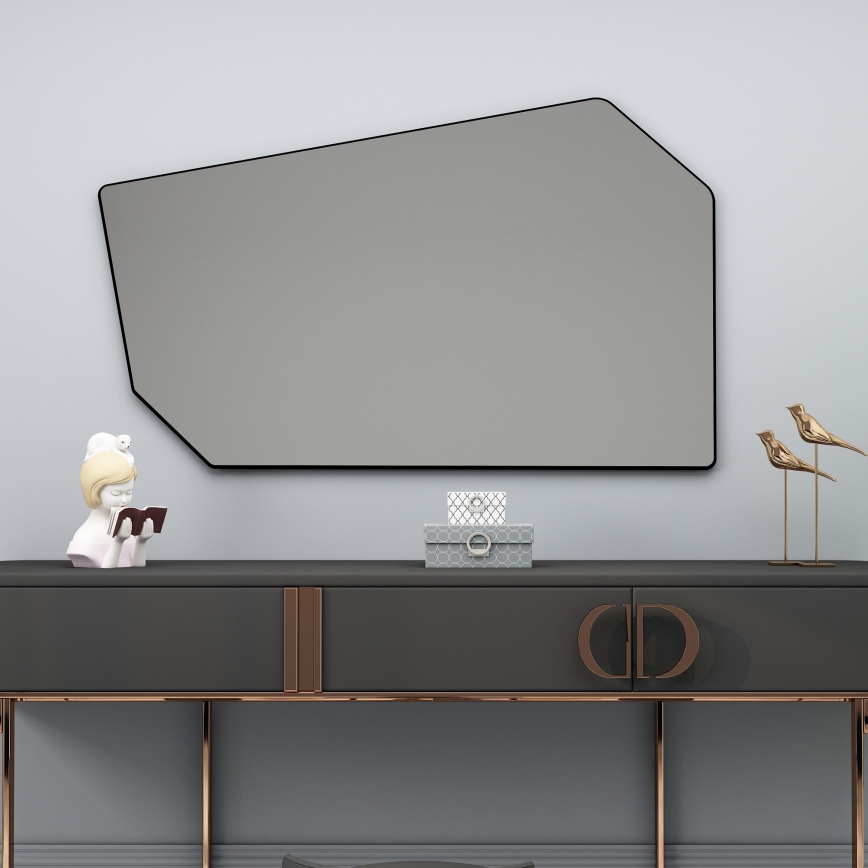 Wandspiegel TARZ 49x86 cm schwarz
