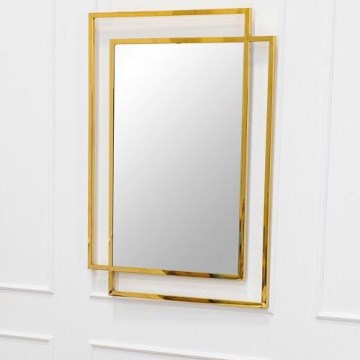 Wandspiegel VIDO 110x80 cm golden