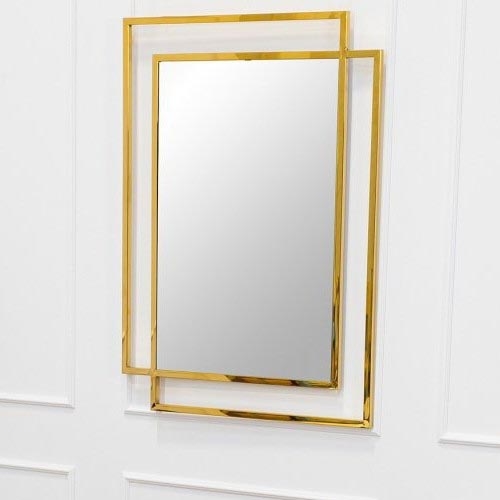 Wandspiegel VIDO 110x80 cm golden