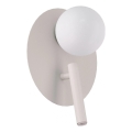 Wandspot HOTEL MOOD 1xG9/12W/230V + 1xG9/3W grau