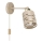 Wandspot mit Schalter ELEN 1xE27/35W/230V beige/gold