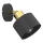 Wandspot PARKLA 1xE27/15W/230V schwarz/gold