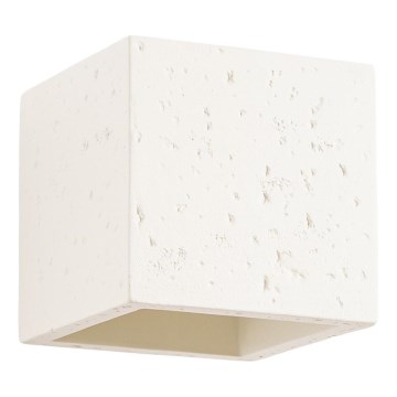 Wandspot QUAD 1xG9/8W/230V Beton/Creme