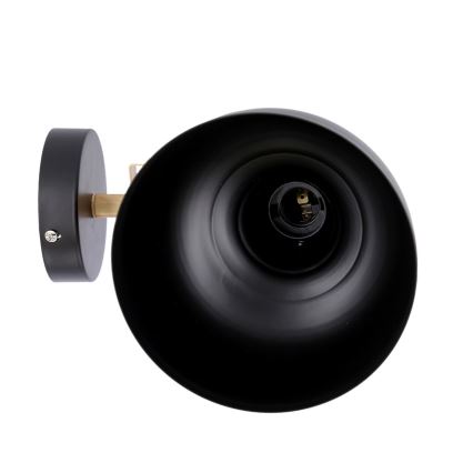 Wandleuchte RENO 1xE27/40W/230V Schwarz