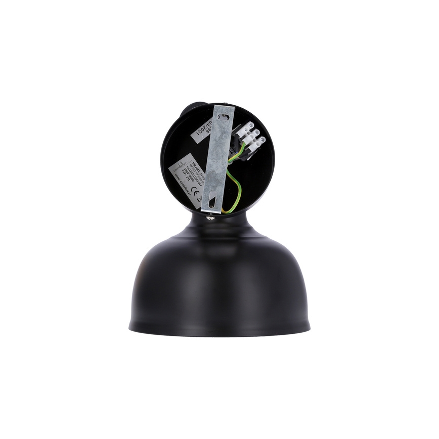 Wandleuchte RENO 1xE27/40W/230V Schwarz