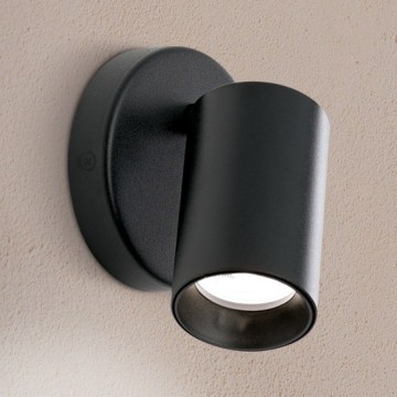 Wandspot SEAN 1xGU10/13W/230V schwarz