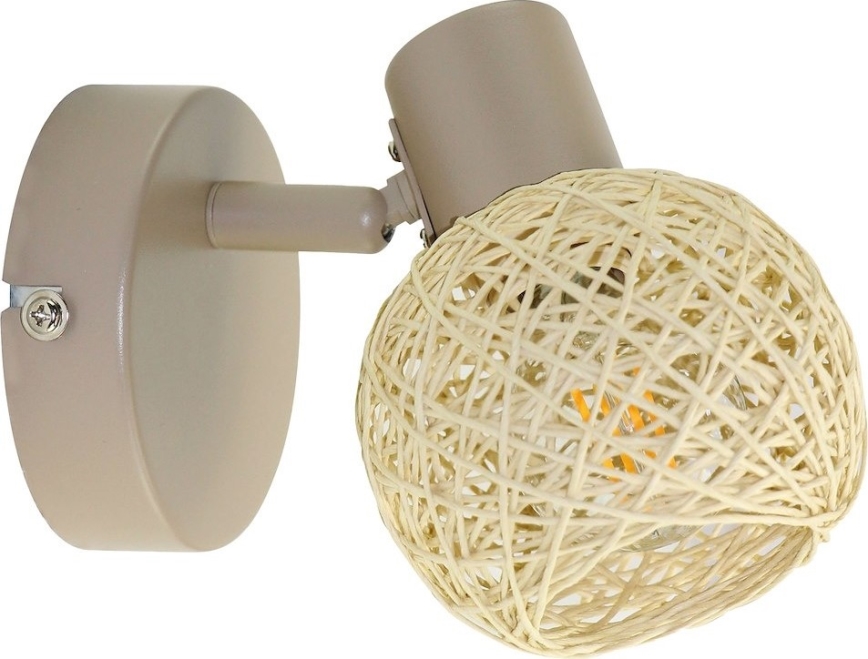 Wandstrahler DEX 1xE14/10W/230V beige/creme