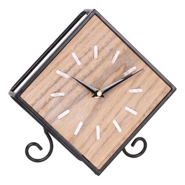 Wanduhr 1xAA beige/schwarz