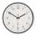 Wanduhr Ø 30,5 cm, 1×AA-Batteriebetrieb, schwarz