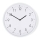 Wanduhr, Ø 30,8 cm, 1× AA, weiß