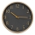 Wanduhr Ø 30 cm 1xAA gold/grau