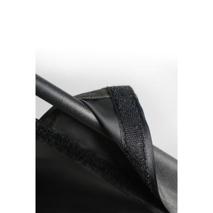 Wäschekorb 75x70 cm schwarz