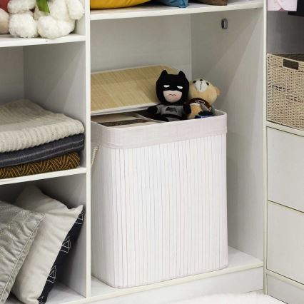 Wäschekorb GUS, weiß