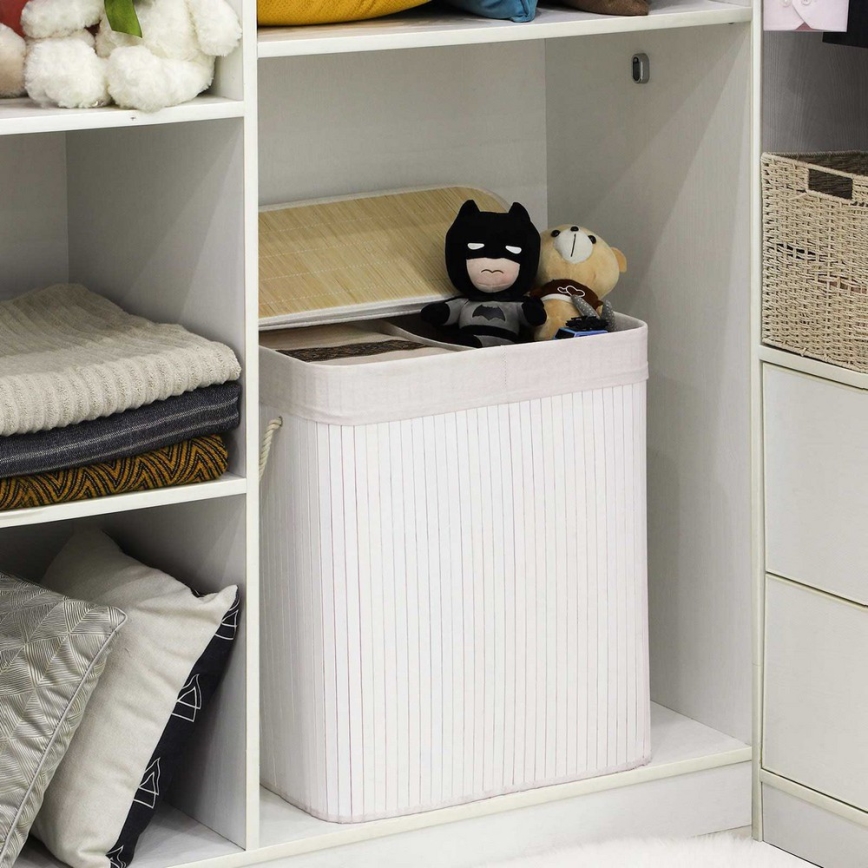 Wäschekorb GUS, weiß