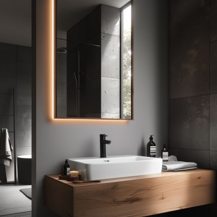 Waschtischarmatur RINGSTED 17,8 cm matt schwarz