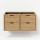 Waschtischunterschrank GRIBSKOV 120 cm, Beige/Eiche