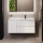 Waschtischunterschrank mit Waschbecken HELSINKI 115 cm rechts/weiß