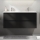 Waschtischunterschrank mit Waschbecken HELSINKI 120 cm schwarz