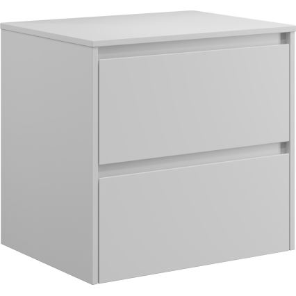 Waschtischunterschrank TRONDHEIM für Waschbecken 60x57x46 cm weiß