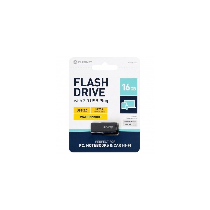 Wasserdichte Flash Disk USB 64GB schwarz