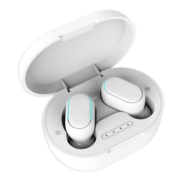 Wasserdichte kabellose Bluetooth-Kopfhörer 90 mAh Weiß