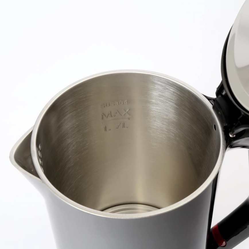 Wasserkocher 1,7 l 1800W/230V schwarz
