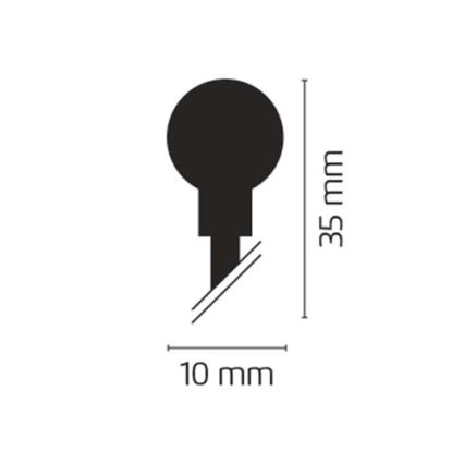 Emos ZY0902T - Weihnachtliche Lichterkette IP44 8m 80xLED