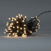 Weihnachtliche Outdoor-LED-Lichterkette 48xLED/7 Funktionen/3xAA 4,1m IP44 warmweiß