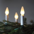 Weihnachts-Lichterkette FELICIA 16xE10 13,5m warmweiß, Hergestellt in Tschechien